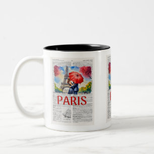 Tasse 2 Couleurs PARIS SCENE - Paris Été