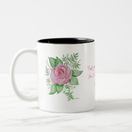 Tasse 2 Couleurs Parlez à Jésus PInk Rose