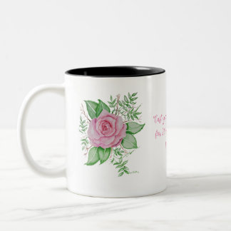 Tasse 2 Couleurs Parlez à Jésus PInk Rose
