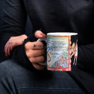 Tasse 2 Couleurs Paroles de Looking Glass TweetleDee