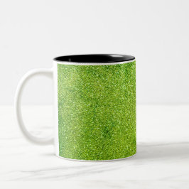 Tasse 2 Couleurs Parties scintillant verte