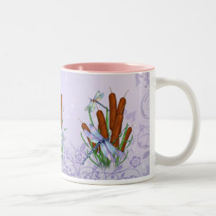 Tasse 2 Couleurs Pastel Dragonfly