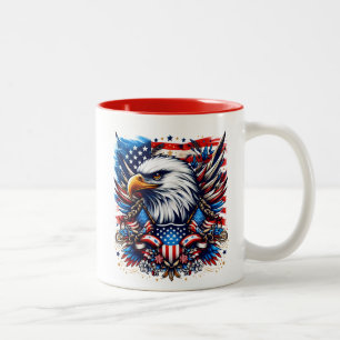 Tasse 2 Couleurs Patriotique