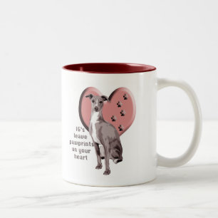 Tasse 2 Couleurs pattes grises italiennes