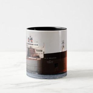 Tasse 2 Couleurs Paul R. Tregurtha Camion de café cargo des Grands