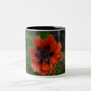 Tasse 2 Couleurs Pavot oriental