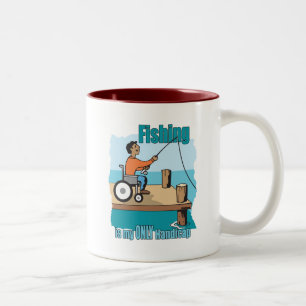 Tasse 2 Couleurs Pêche de fauteuil roulant d'handicap