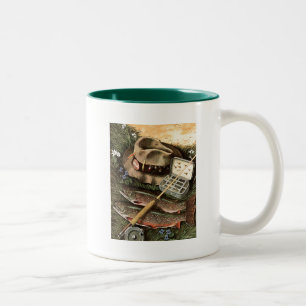 Tasse 2 Couleurs Pêche toujours de la vie
