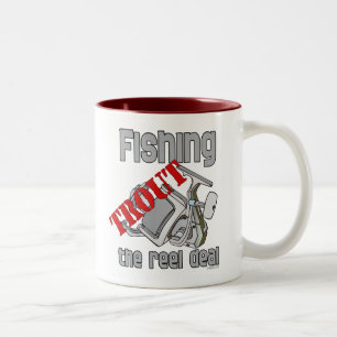 Tasse 2 Couleurs Pêcher La Truite L'affaire Reel
