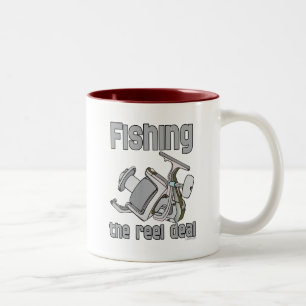 Tasse 2 Couleurs Pêcher l'affaire Reel