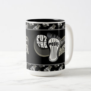 Tasse 2 Couleurs Pédale Au Métal