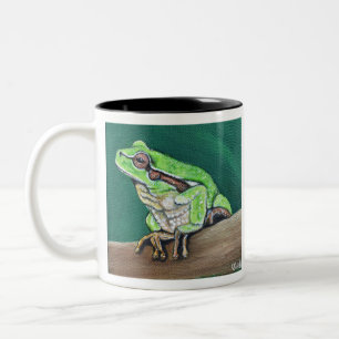 Tasse 2 Couleurs Peinture à la grenouille