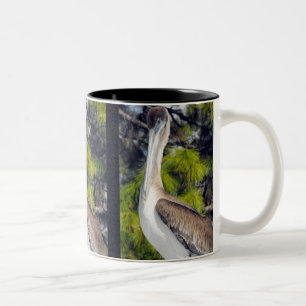 Tasse 2 Couleurs Pélican brun juvénile
