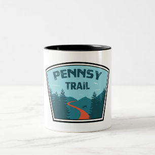 Tasse 2 Couleurs Pennsy trail Indianapolis