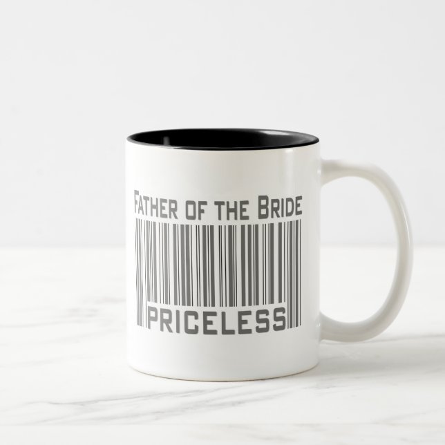 Tasse 2 Couleurs Père de la jeune mariée inestimable (Droit)