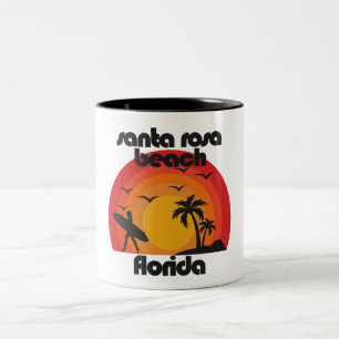 Tasse 2 Couleurs Père Noël Rosa Beach, Floride