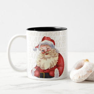 Tasse 2 Couleurs Père Noël Santa Claus