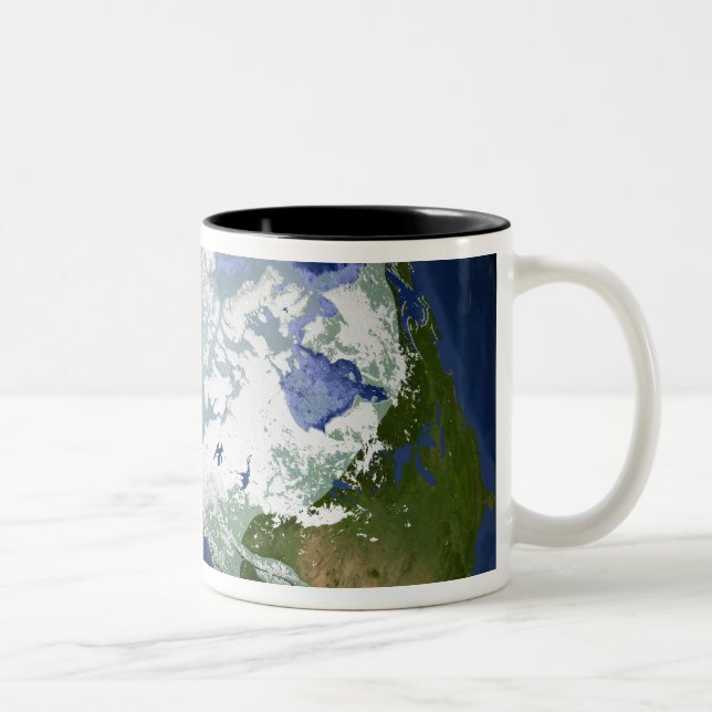 Tasse 2 Couleurs Pergélisol circum-arctique (Droit)