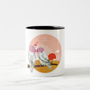 Tasse 2 Couleurs perroquet