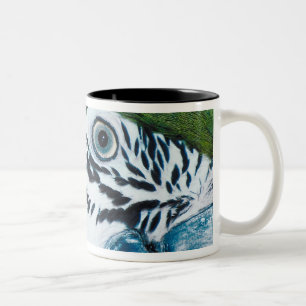 Tasse 2 Couleurs Perroquet bleu