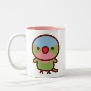Tasse 2 Couleurs Perruche princesse