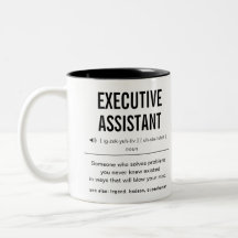 Personnalisé Adjoint Exécutif Amusant