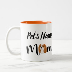 Tasse 2 Couleurs Personnalisé Blenheim Cavalier King Charles Spani