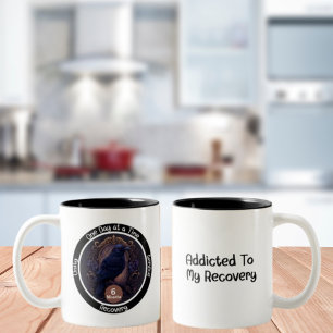 Tasse 2 Couleurs Personnalisé Gothique Sobriété Milestone Cadeau
