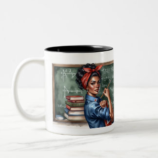 Tasse 2 Couleurs Personnalisé Rosie le professeur Riveter
