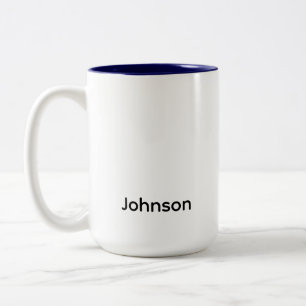 Tasse 2 Couleurs Personnaliser le nom