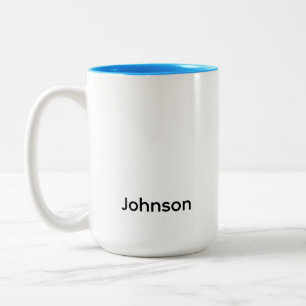 Tasse 2 Couleurs Personnaliser le nom