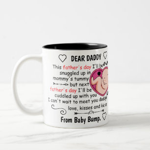 Tasse 2 Couleurs Personnaliser notre premier cadeau de Fête des p