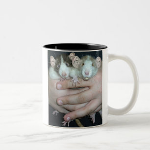 Tasse 2 Couleurs Personnes de rat