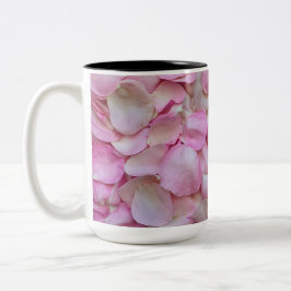 Tasse 2 Couleurs Pétales roses