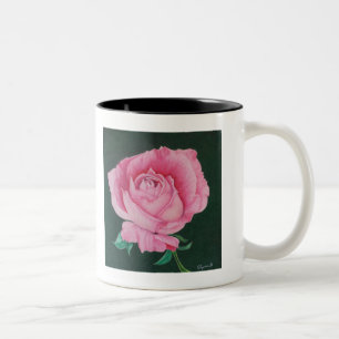 Tasse 2 Couleurs Pétales roses Musique