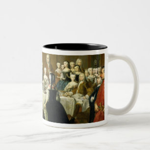 Tasse 2 Couleurs Petit déjeuner de mariage