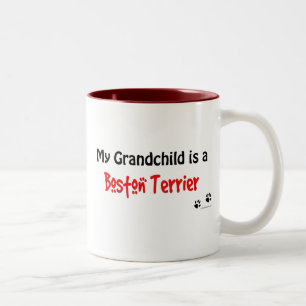 Tasse 2 Couleurs Petit-enfant de Boston Terrier