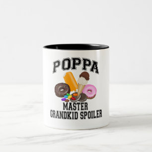 Tasse 2 Couleurs Petit-enfant Spoiler Papy
