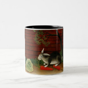 Tasse 2 Couleurs Petit lapin mignon (animal de compagnie) (Henri Ro