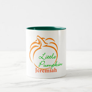 Tasse 2 Couleurs Petite ligne Citrouille