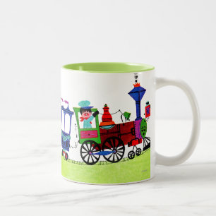 Tasse 2 Couleurs Peu de Choo Choo