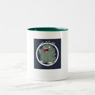 Tasse 2 Couleurs Peu de Godzilla