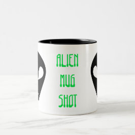 Tasse 2 Couleurs Photo d'identité d'un Alien