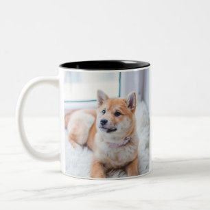 Tasse 2 Couleurs Photo personnalisée à double face customisée