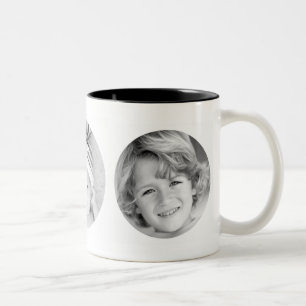 Tasse 2 Couleurs Photo personnalisée Musique