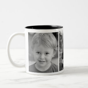 Tasse 2 Couleurs Photo personnalisée Musique