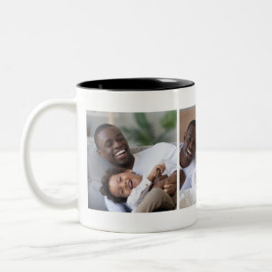 Tasse 2 Couleurs Photo personnalisée Musique