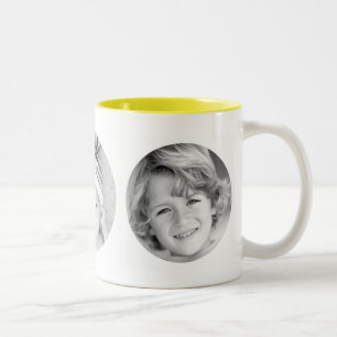 Tasse 2 Couleurs Photo personnalisée Musique personnalisée