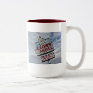 Tasse 2 Couleurs Photographie vintage du Nevada de signe de motel