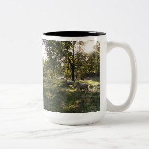 Tasse 2 Couleurs Photographier les moutons
